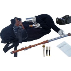 Uilleann Pipes Practice Set |  Cocobolo Wood | Upgradeable